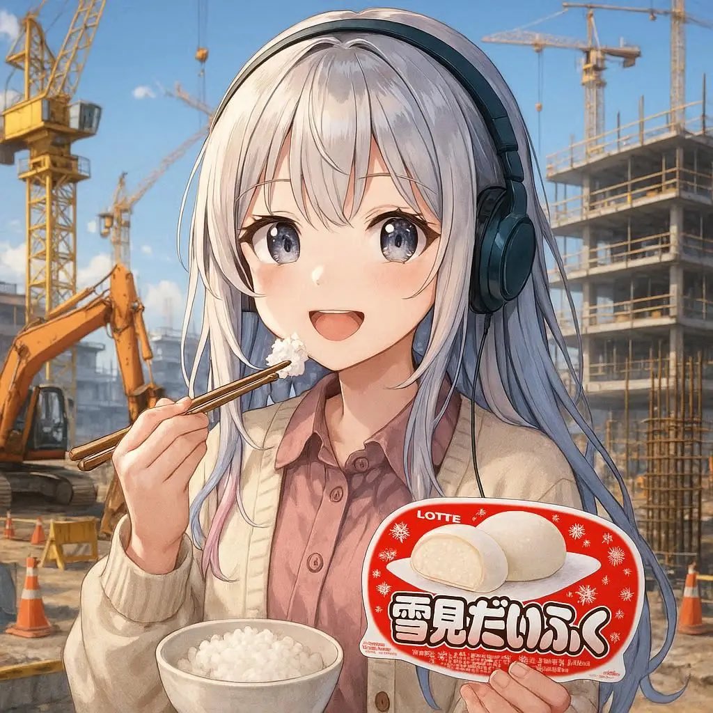 kerokero1023's tweet image. 💙sumika🌸さんが、今日は土木の日、雪見だいふくの日、いいイヤホン•ヘッドホンの日、米食の日って言ってた🤣
#GPT4 #AIイラスト