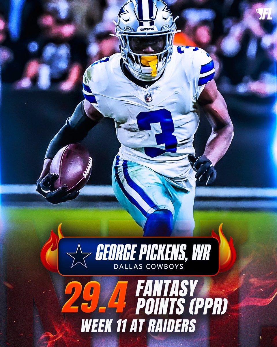 MBFantasyLife's tweet image. George Pickens 🤝 Dak Prescott

These Cowboys showed out and are the top fantasy scorers from MNF! 🤩