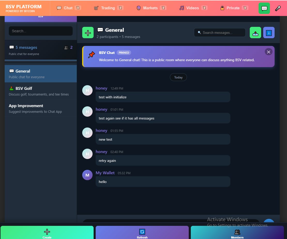 phanpp11's tweet image. Latest on the Chat App. New architecture that ushe blockchain totally. no sentinel side maintenance therefore your chats will always exists. bsvchat.com  @BSVAssociation @kurtwuckertjr  Make suggestions here  bsvchat.com/chat.html?app=…