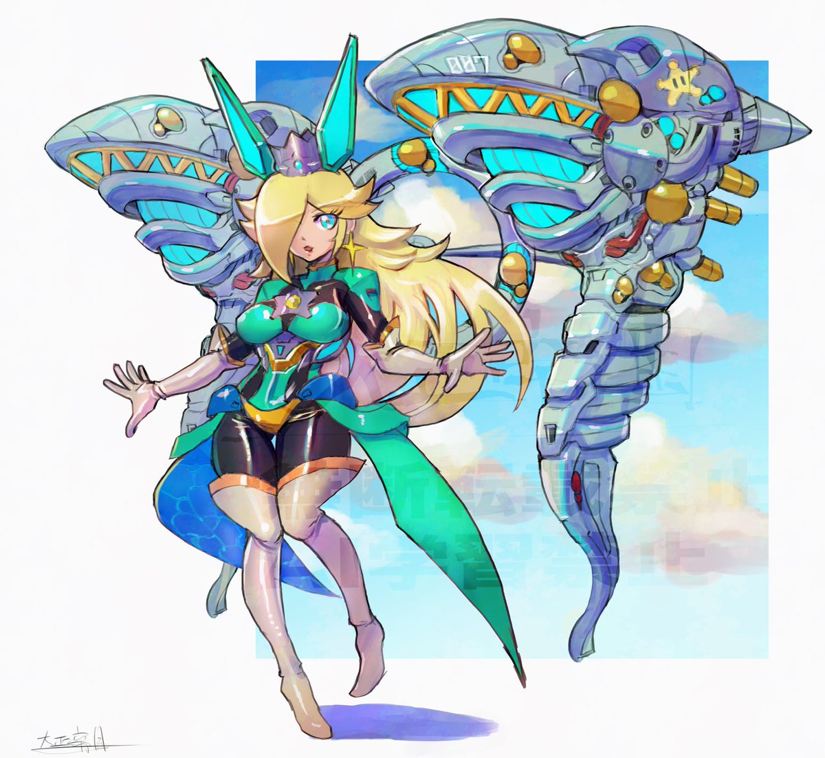 また近いうちに手袋ピカピカなやつ描ければ良いな。
スペースバニーロゼッタだぜ! 