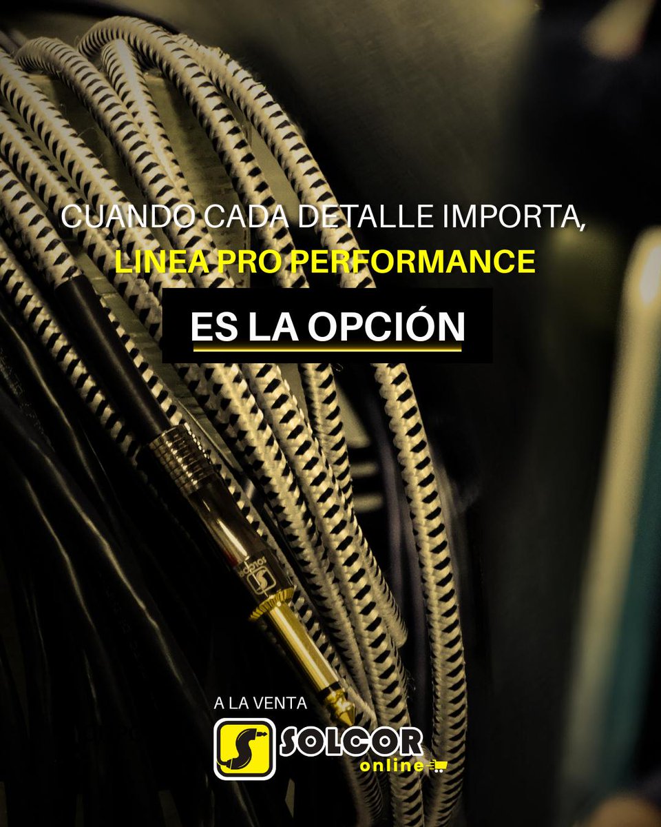 Te invitamos a leer: Cuando Cada Detalle Importa, la Línea PRO PERFORMANCE es la Única Opciónhttps://solcoraudio.com/cuando-cada-detalle-importa-la-linea-pro-performance-es-la-unica-opcion/ #solcor #cablesparainstrumentos #audio #cablesparaaudio