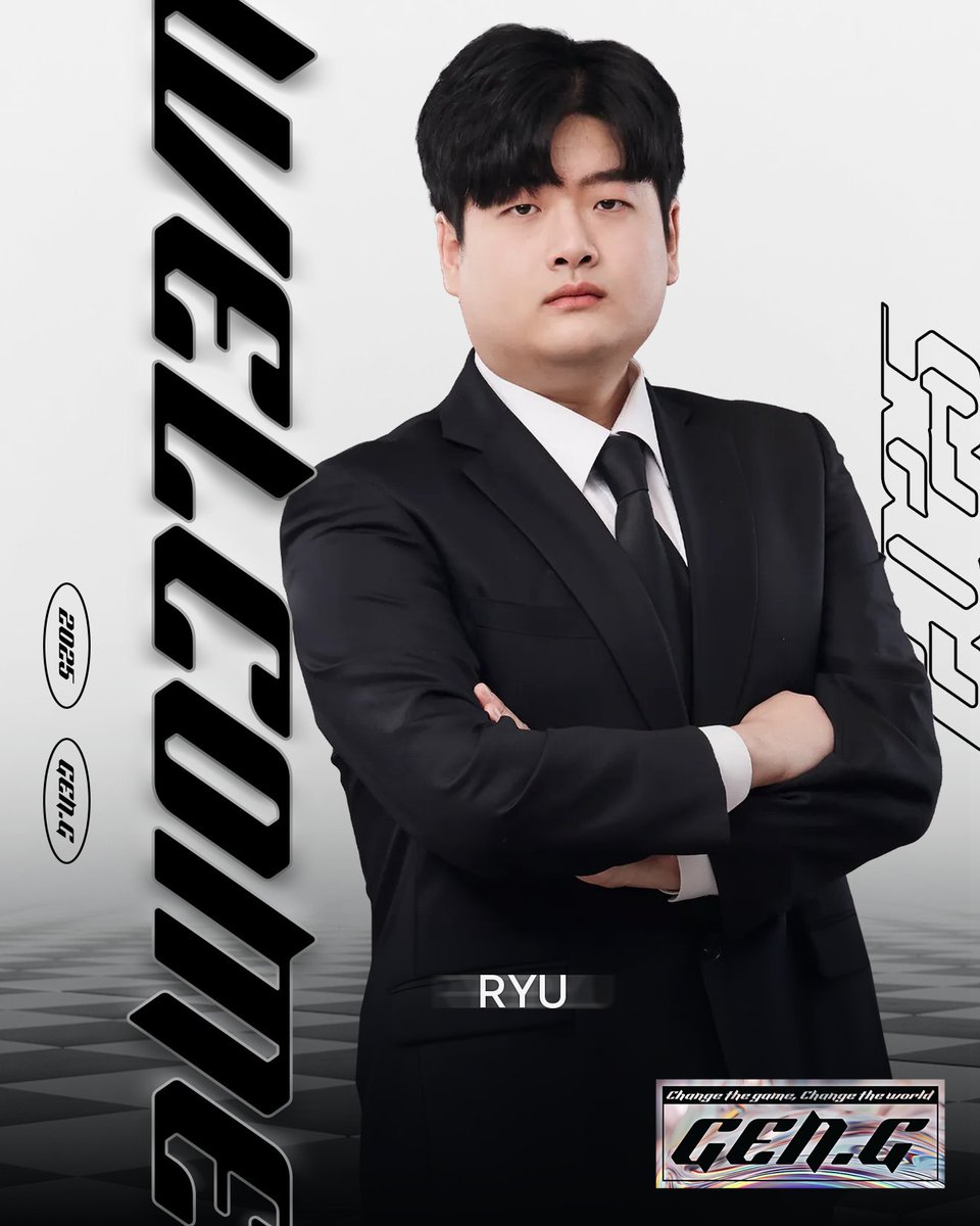 GenG's tweet image. 𝐖𝐞𝐥𝐜𝐨𝐦𝐞, 𝐑𝐲𝐮

Head Coach ‘Ryu’ Sangwook Yoo has joined the Gen.G LoL team. As we prepare for the 2026 season, we look forward to the fresh direction and energy he will bring to the team. Thank you, as always, for your continued support in the season ahead.