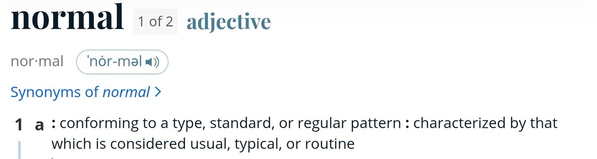 IXVegas's tweet image. You clearly don&apos;t know what &apos;normal&apos; even means. Normal means whatever is common, im this case it&apos;s abnormal to promote murder. You don&apos;t use the actual definition, you just want to use it as a way to demonize actual normal people as a bad excuse to promote murder.