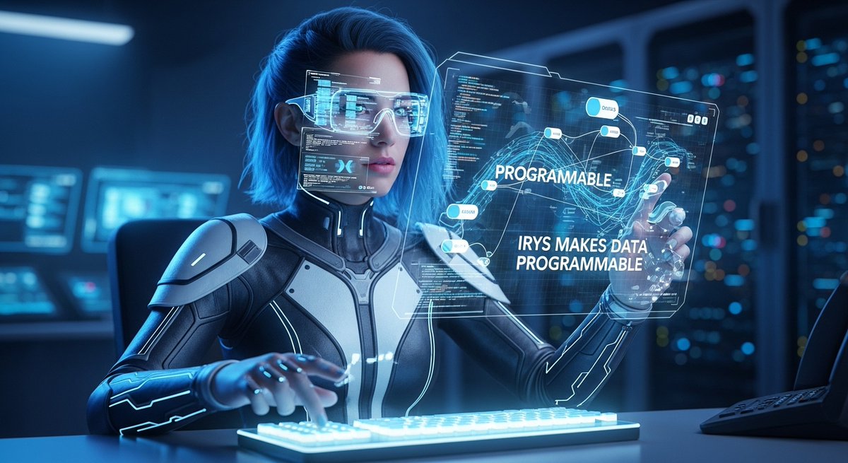 XRP378's tweet image. Whats the point of storing data

if it can’t do anything?

Irys makes data programmable alive reactive and 
ready to build. 

@irys_xyz 

#Irys #ProgrammableData #OnchainFuture #Web3