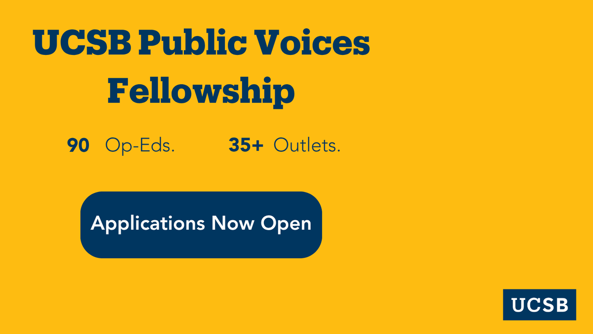 UCSB Humanities and Fine Arts tweet media