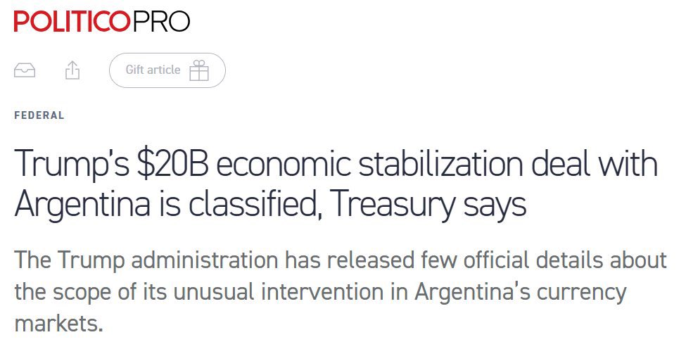 wtpBLUE's tweet image. #TrumpIsUnfitForOffice   #wtpBLUE   WE THE PEOPLE   wtp2929
 
America First???? No way!
 
Trump won’t help our own people, including even cutting the VA and Veteran benefits, but has $20 BILLION to throw at Argentina.  And now he claims the Argentina giveaway details are…