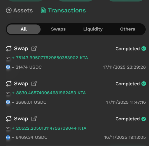 CryptoNinjak's tweet photo. Maybe this is the last time we see under 30c.
Added more. $KTA https://t.co/koX3JWzFLP