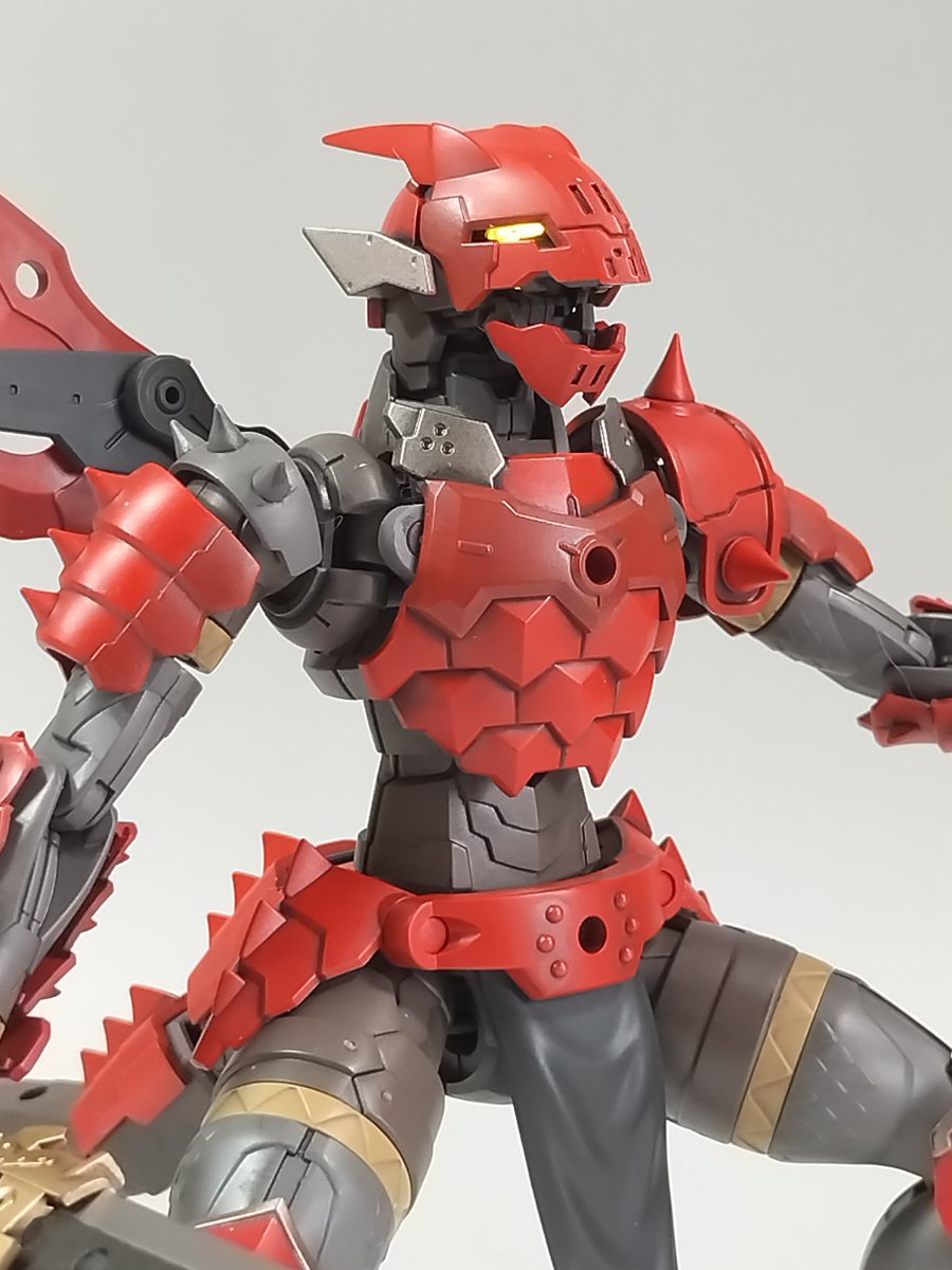 hidekai303's tweet image. ドラゴニアナイト完成！
MFシリーズも面白くなってきましたね

#プラモデル
#30M