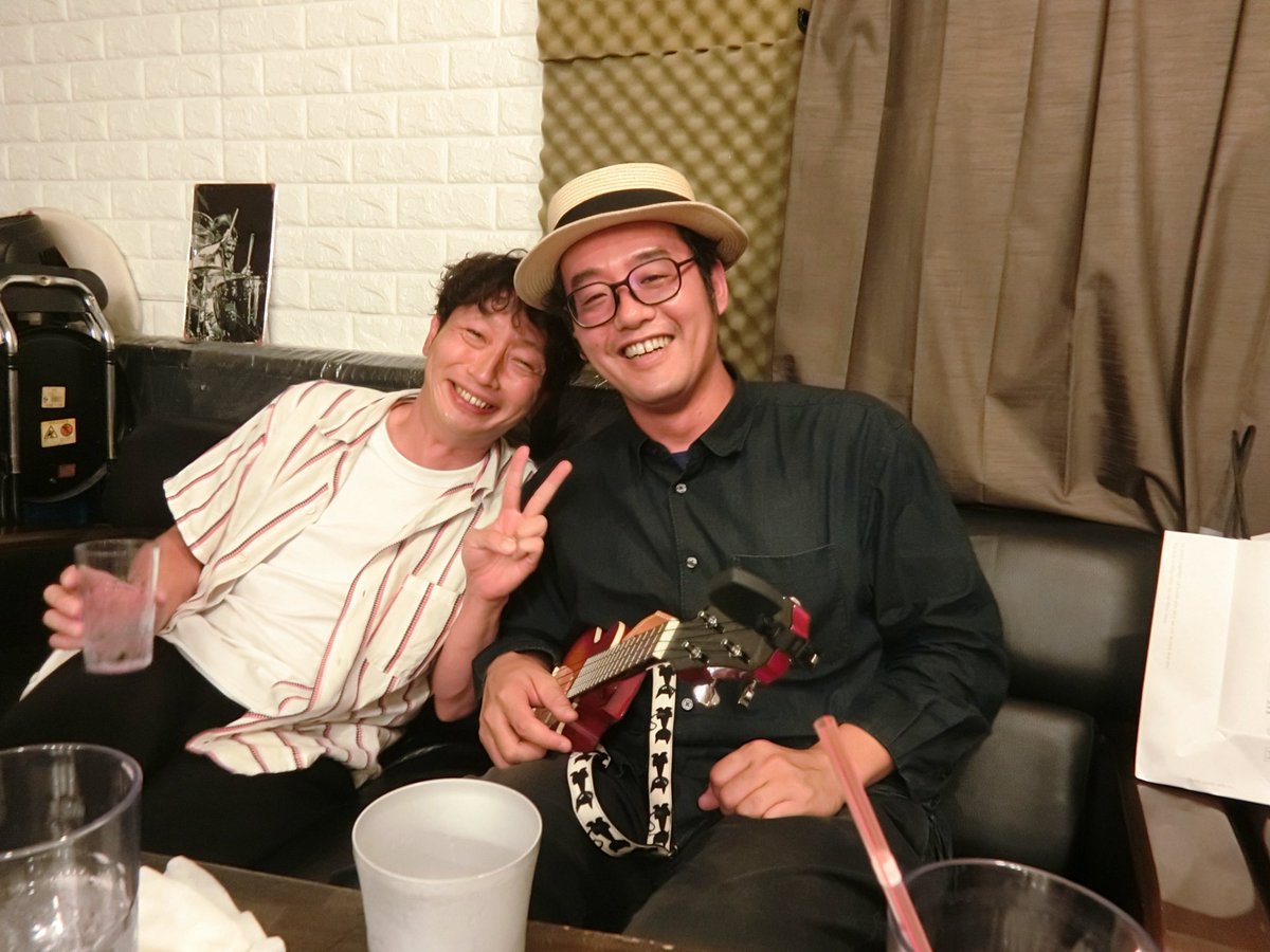 exitkazmasa's tweet image. 本日はこの後19:30〜アサレンのYouTube（下北沢REPORTER）の生配信に植村くんとお邪魔しますー！

生演奏もちょっとするみたいですー。

是非覗いてコメントとか荒らしに来てくださいー👍

youtube.com/live/xeMwd3y5B…