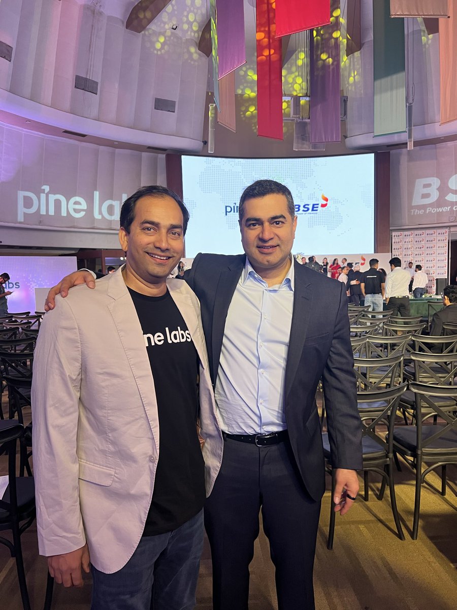 mishrak_sanjeev's tweet photo. fun adventure and delight. 
It would not have been possible without support and guidance from @Lokvir. 
Whenever I met @sjs_day1 , he always used to mention , “Pine Labs is a very clear example of what Technology can do with its differentiation”. https://t.co/MqCzR0uqk9