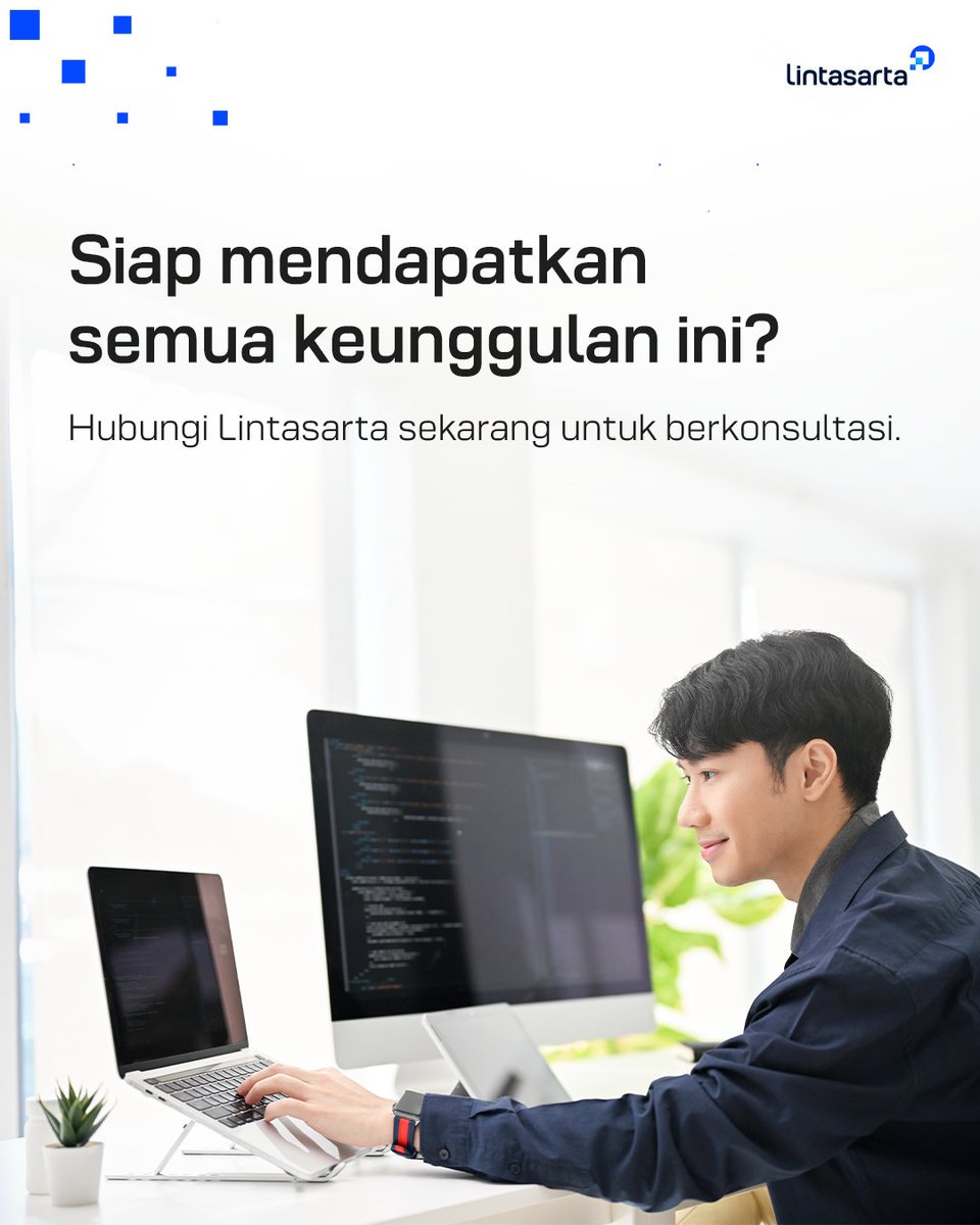 Lintasarta's tweet image. Lelah dengan koneksi putus-nyambung di lokasi terpencil?

Pertumbuhan bisnis Anda layak didukung jaringan cepat, tanpa ribet, dan sudah teruji. Lambda dari Lintasarta memastikan Anda akan fokus pada bisnis, bukan pada troubleshooting.

#Lintasarta #3reakthrough7ourney