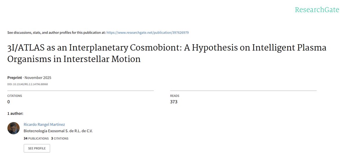 IntuitMachine's tweet image. Okay, so we spend billions searching for &apos;intelligent life&apos; by listening for radio signals from Earth-like planets.

I just read a paper that made me think we&apos;re like ants searching for other ants, while goddamn sentient clouds of plasma drift over our heads.

1/10

The mystery…