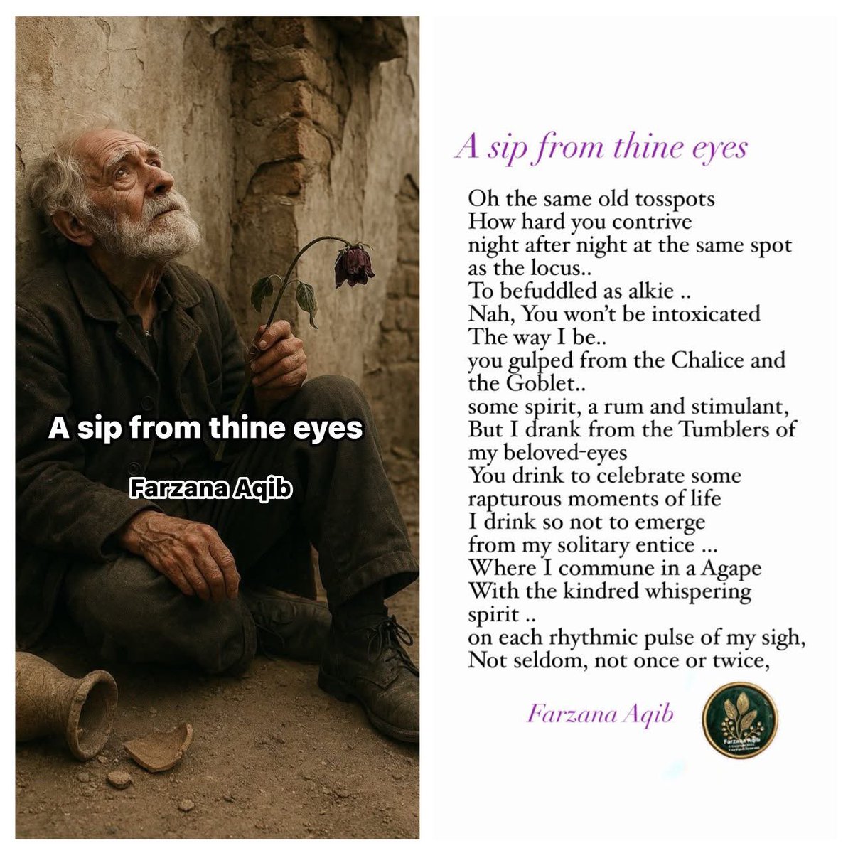 farzanaaqib's tweet image. #global #LiteraturePosts #x #tweetvideo #poetry #poetrycommunity #farzanaaqib
#bookstagram