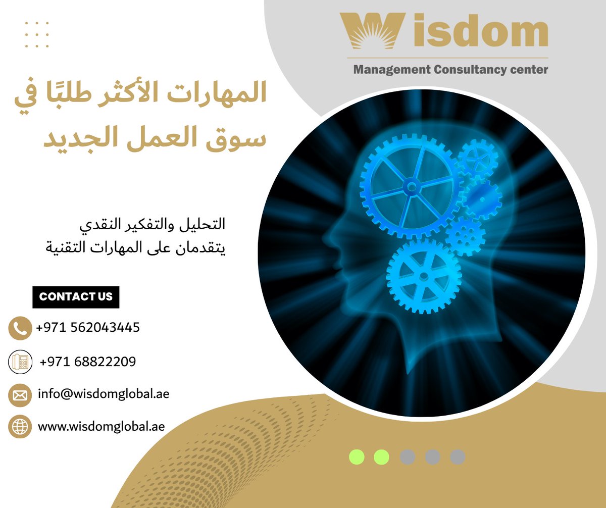 WisdomGlobalae's tweet photo. المهارات الأكثر طلبًا في سوق العمل الجديد
=========================
هل تطوّر المهارات التي يبحث عنها السوق فعلًا؟

#مهارات_المستقبل #تطوير_المهارات #wisdom_الاستشارات https://t.co/WE9XZzZVBf