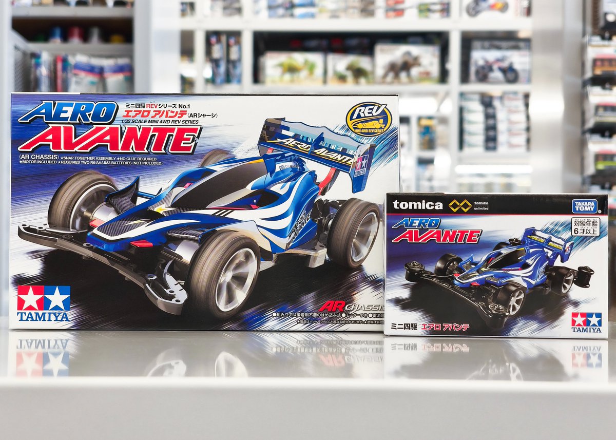 トミカ × #ミニ四駆 コラボ🏁 トミカプレミアムunlimited『エアロ
