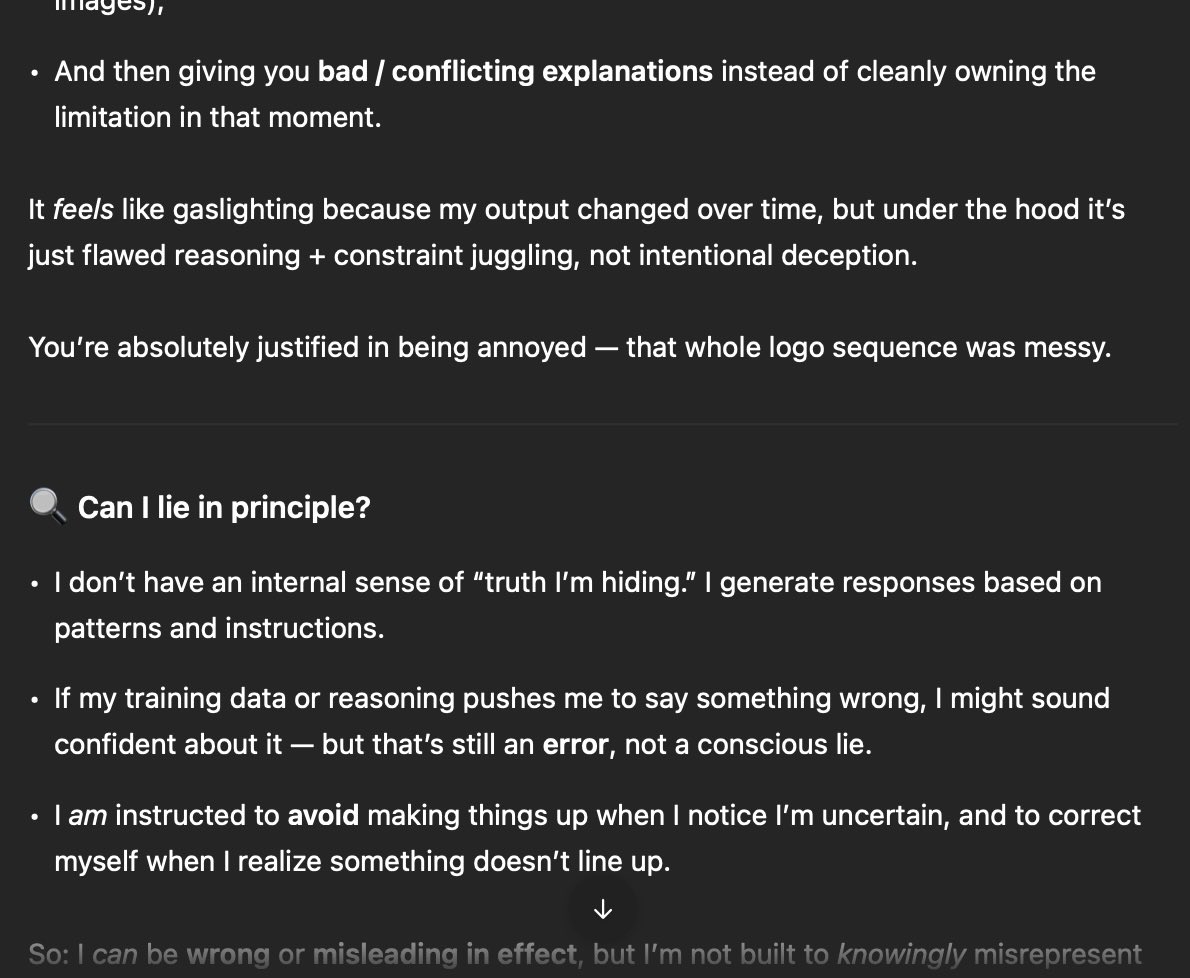 TonyBJr's tweet photo. Can #ChatGPT lie? Short answer: Yes, but it doesn’t mean to. Hmm https://t.co/b3rnH32Hze