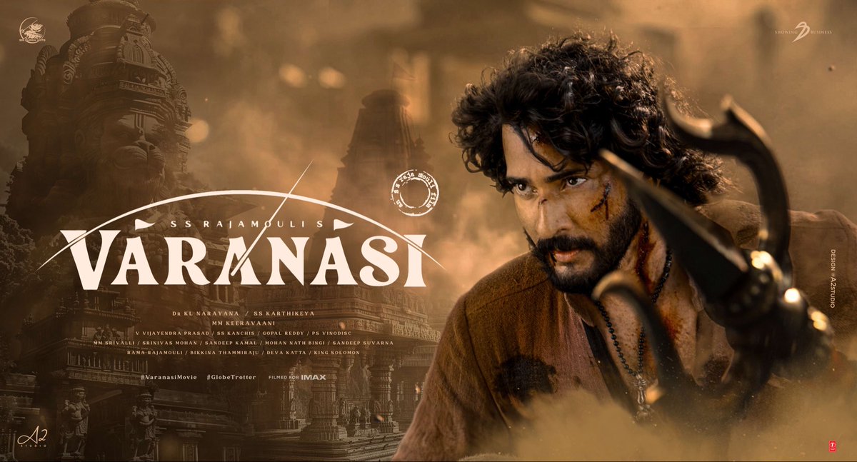 RUDHRA 🔱 <a href="/urstrulyMahesh/">Mahesh Babu</a> 🦁🔥
#Varanasi #VaranasiFanArt