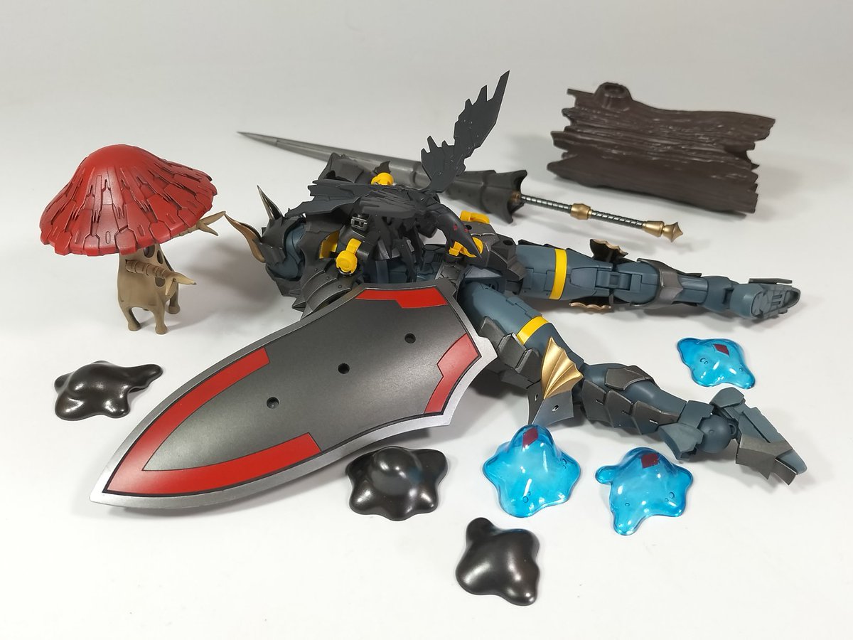 hidekai303's tweet image. カスタマイズストラクチャも完成！

#プラモデル
#30MF冒険者名簿