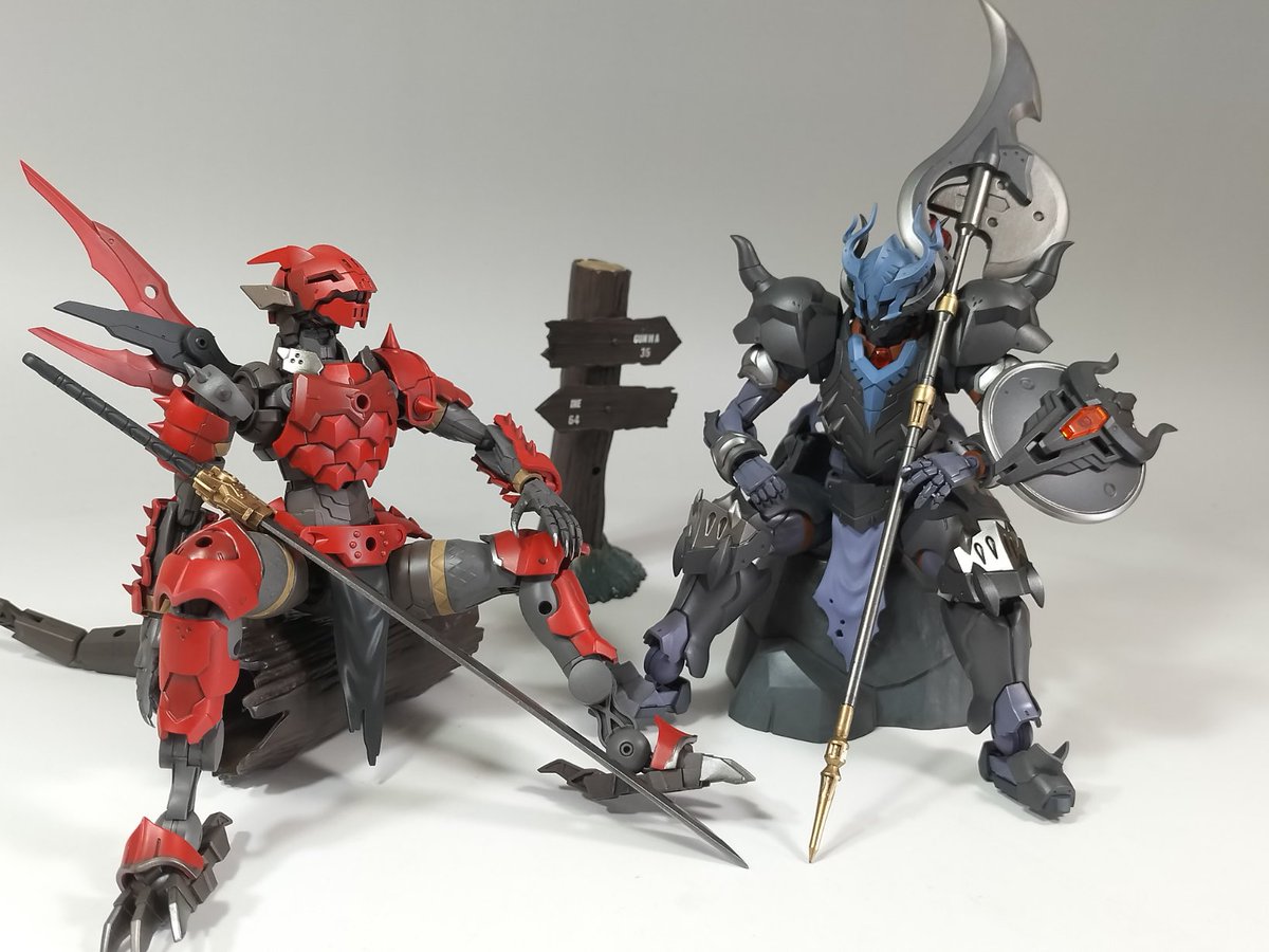 hidekai303's tweet image. カスタマイズストラクチャも完成！

#プラモデル
#30MF冒険者名簿