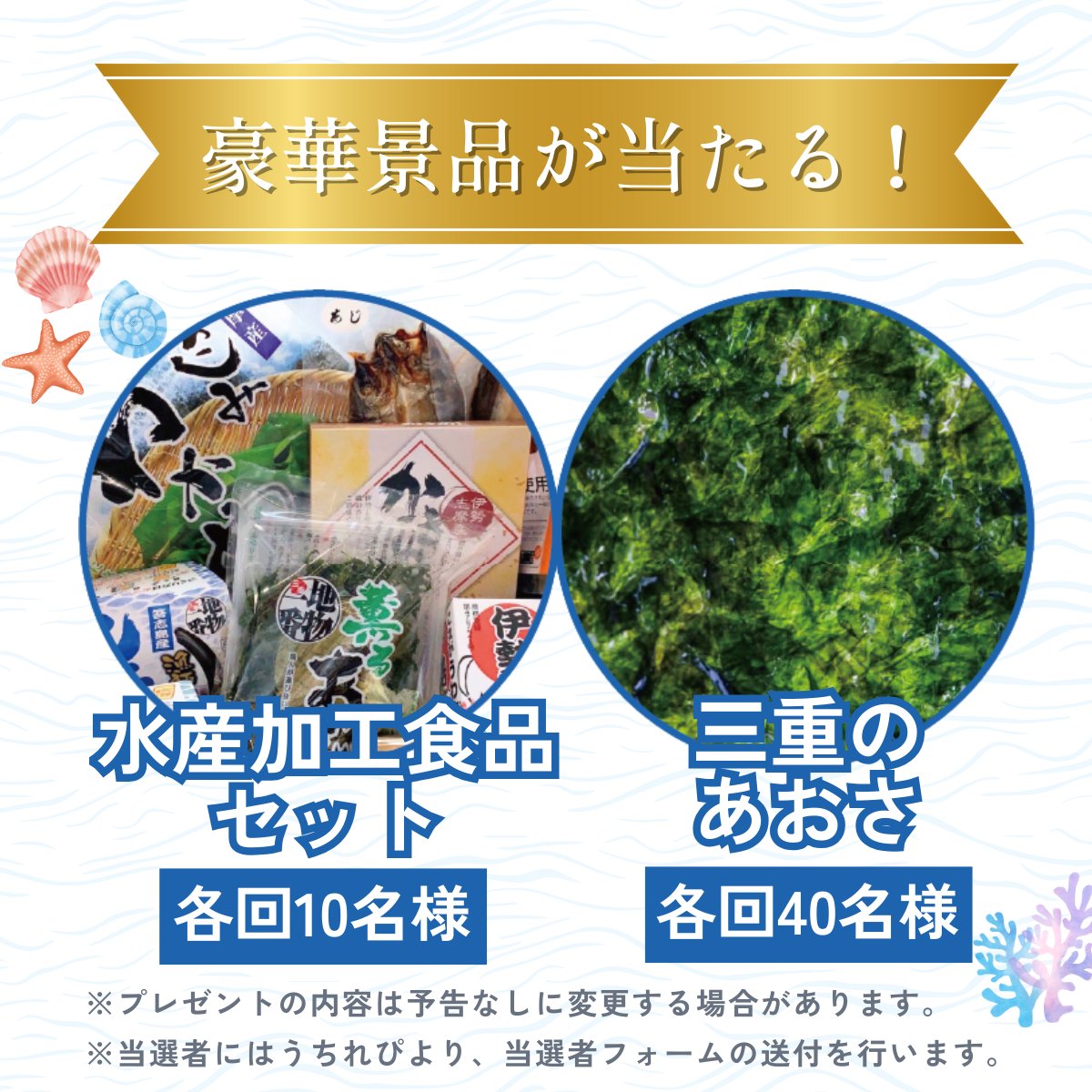 uchirepi's tweet photo. 三重の海を食卓へ～レシピ投稿CP～第２弾が始まりました！🐟 
ぜひお魚を使った料理の写真を撮ってお気軽にご応募してください！ 抽選で豪華な三重のグルメが当たります！ ↓キャンペーンの詳細はこちら↓ https://t.co/rhJFM8wy6o
#三重の海の宝 #おさかな #うちれぴキャンペーン https://t.co/Uiuqhf521R