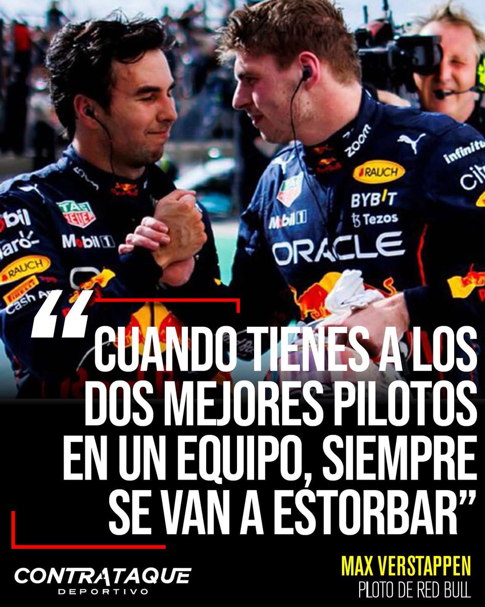 🔥 Max habló de McLaren… pero terminó revelando lo que pasó con Checo en 2023.
Cuando el mexicano le peleó el Mundial, la tensión en Red Bull se disparó.
Hoy, sus propias palabras lo confirman. 👀💥

CHECA LA NOTA👇👇
acortar.link/hAi2Tu

#F1 #Checo #Verstappen