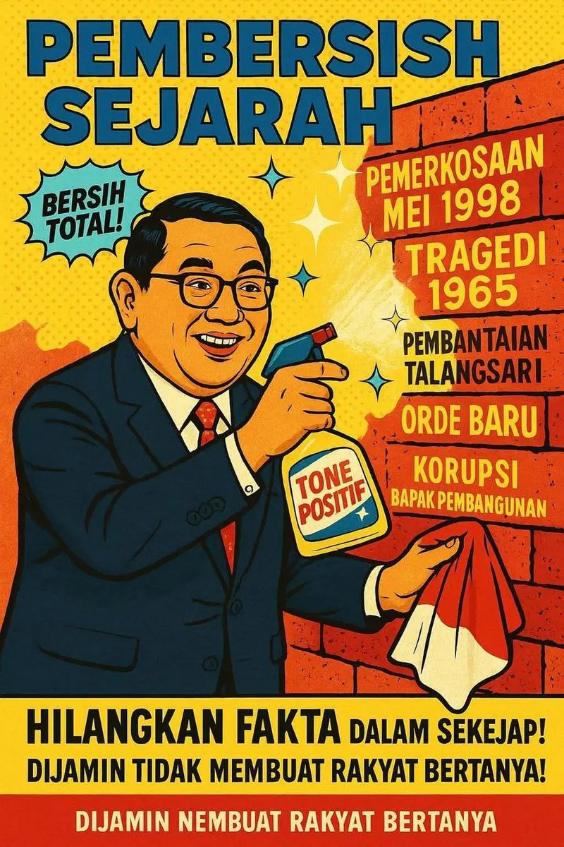 MurtadhoRoy's tweet photo. #SoehartoBukanPahlawan 
#SarwoEdhieBukanPahlawan

@fadlizon tukang lap sejarah bau amis darah. https://t.co/jKjHw7Fg2r