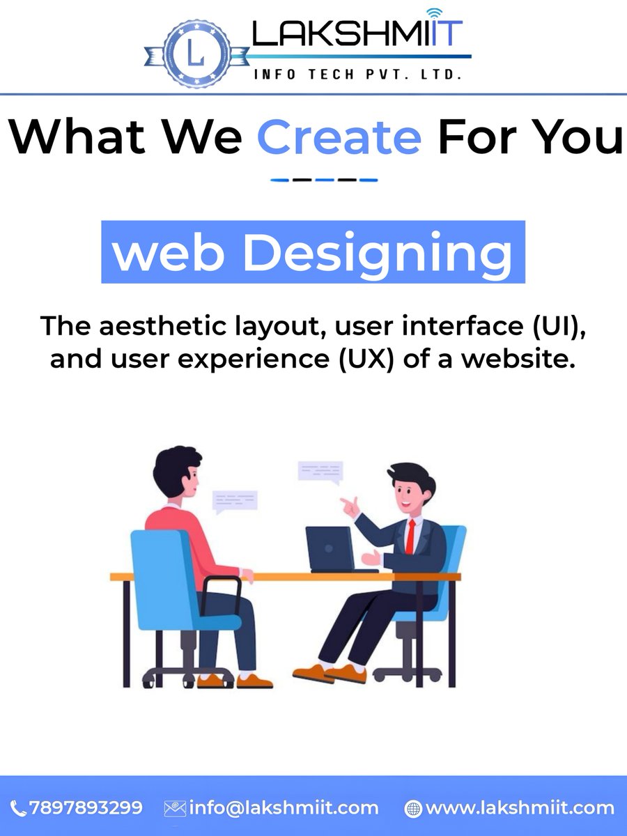 LakshmiITPvtLtd's tweet image. 💡 Looking for Creative &amp;amp; Powerful Digital Solutions?
From stunning graphics to fully functional websites and mobile apps—
 LakshmiIT creates everything your brand needs to grow.
Swipe ➜ to explore our services!
#webdesignservice  #AppDevelopment  #BrandIdentity  #ITServices
