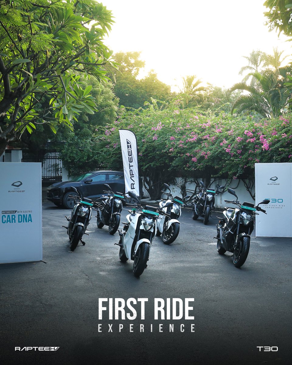 RapteeEnergy's tweet image. RapteeHV T30 - First Ride Experience 

21 publications. 8 days. Endless conversations about the ride.

Top Auto Journalists got a first-hand experience of what makes Raptee.HV truly unique.

Hear out from your favourite auto experts 
Review Videos out now.

#RapteeHV #RapteeHVT30…
