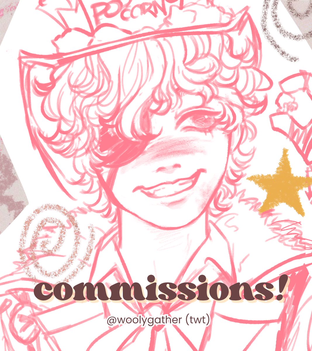 woolygather's tweet image. 🩷 COMMISSIONS OPEN 🩷
I&apos;m temporarily opening some simple comms due to personal circumstances, and it would mean the world to me to get your support!

details are below, including TOS &amp;amp; services I&apos;m offering atm 😆 THANK YOU!!💞