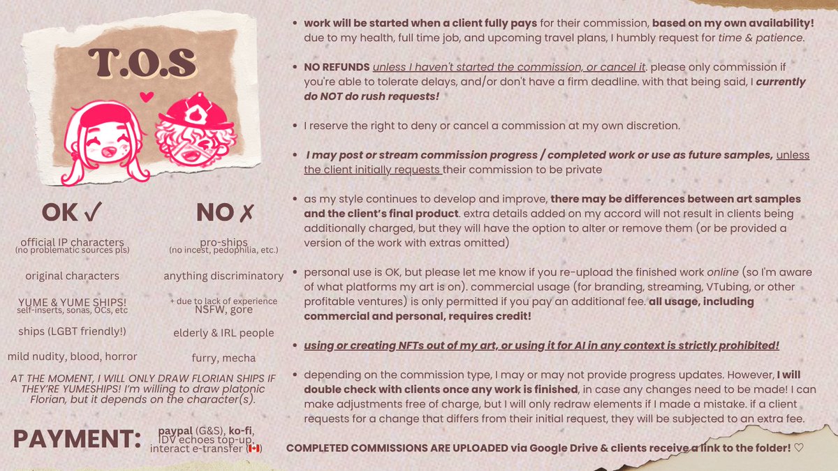 woolygather's tweet image. 🩷 COMMISSIONS OPEN 🩷
I&apos;m temporarily opening some simple comms due to personal circumstances, and it would mean the world to me to get your support!

details are below, including TOS &amp;amp; services I&apos;m offering atm 😆 THANK YOU!!💞