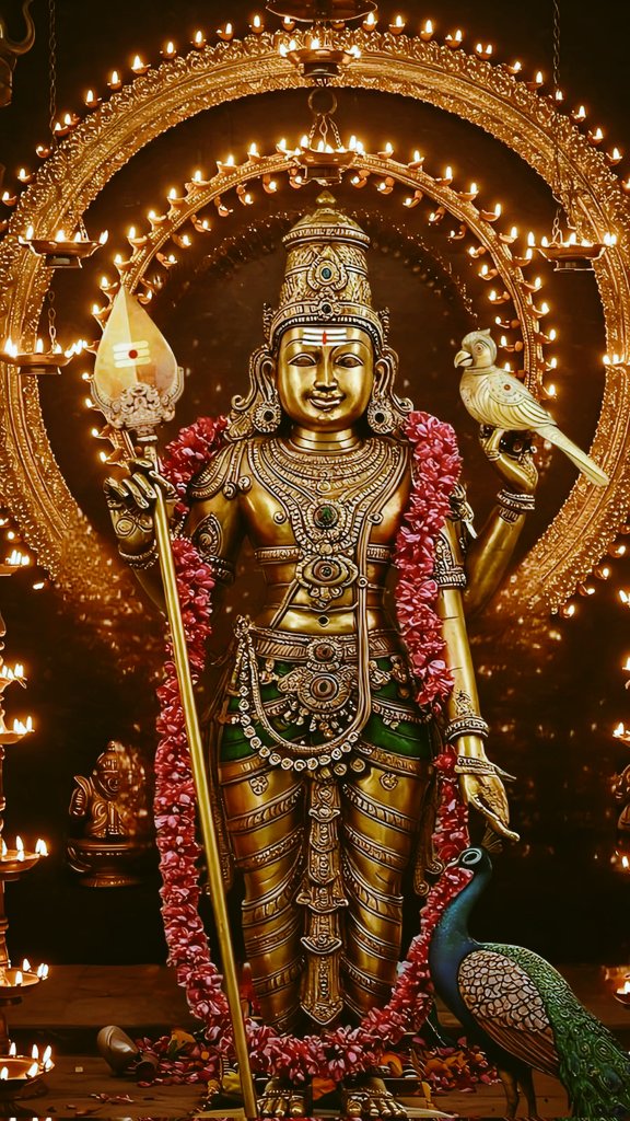 When Lord Murugan leads the way, even fate salutes. 🙏🏻❤️‍🔥