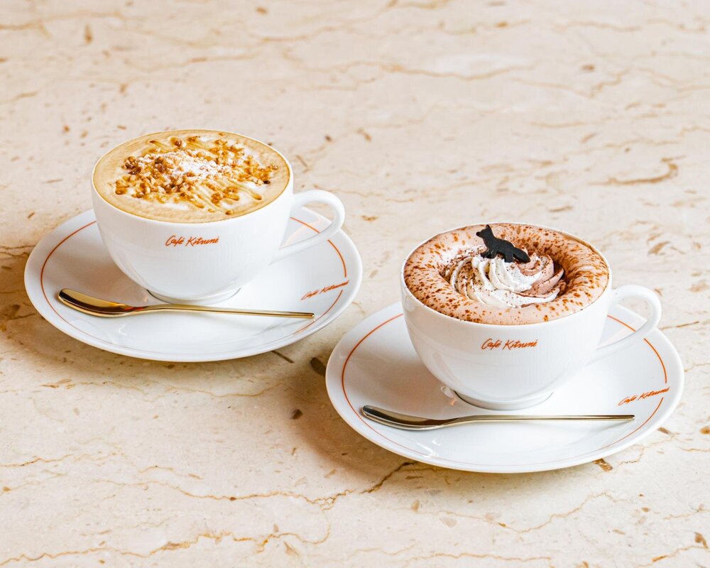 ⭐*︎様 感謝sale❤️8386❤️新品✨MAISON KITSUNE❤️素敵 Maison Kitsuné Gray Olympia Le-Tan Edition Palais Royal Cookie T