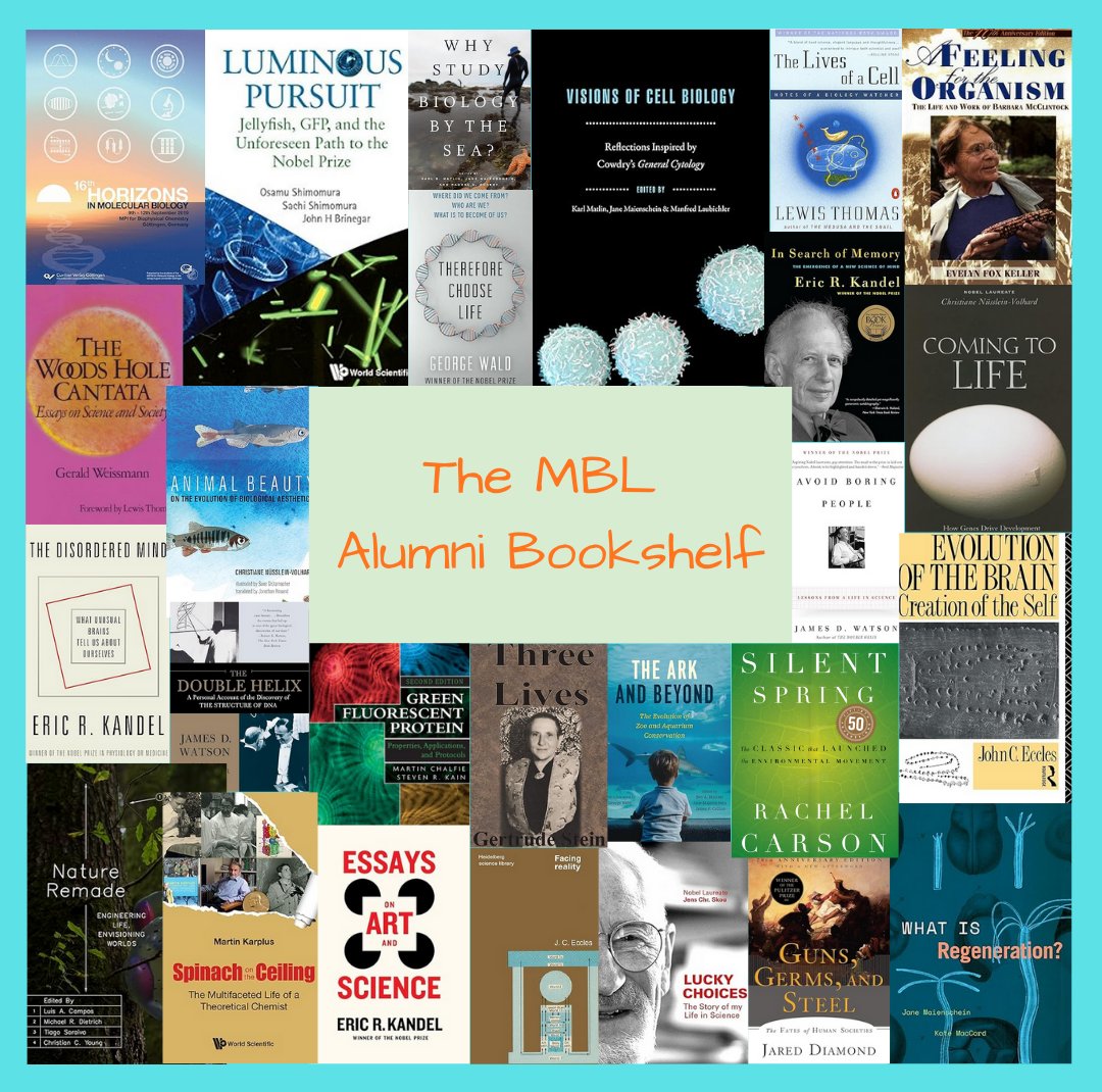 MBLScience's tweet image. 📚 Introducing the MBL Alumni Bookshelf!

Explore books by MBL alumni that showcase how their ideas inspire the world. Have a book of your own? Submit it today!

🔗 mbl.edu/about/alumni/a…