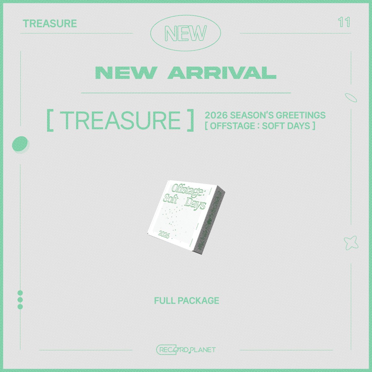 🌎 ▪️ NEW ARRIVAL | PRE-ORDER ▪️ ▫️ TREASURE ▫️ 2026