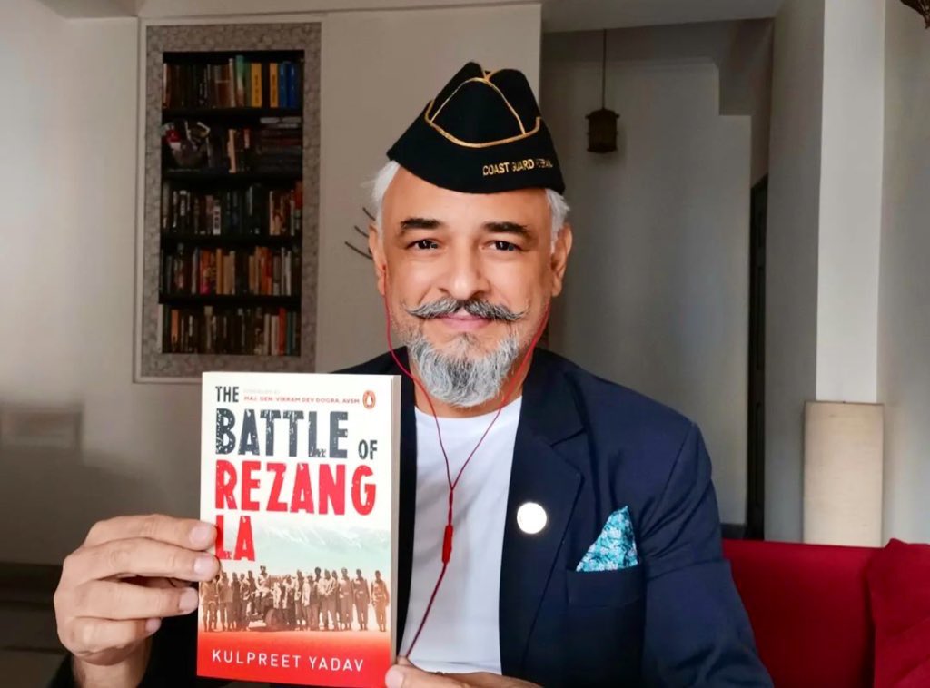 Today is the anniversary of the Battle of Rezang La. I’m en route to Ahmedabad, but my mind is with Maj Shaitan Singh, PVC, &amp; his brave Ahir soldiers who chose to fight till “last man, last bullet” in 1962. May their sacrifice forever guide us 🫡🇮🇳
Link - amzn.in/d/dBEaklJ