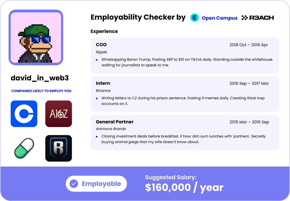 david_in_web3's tweet image. .@a16zcrypto hire me ser!