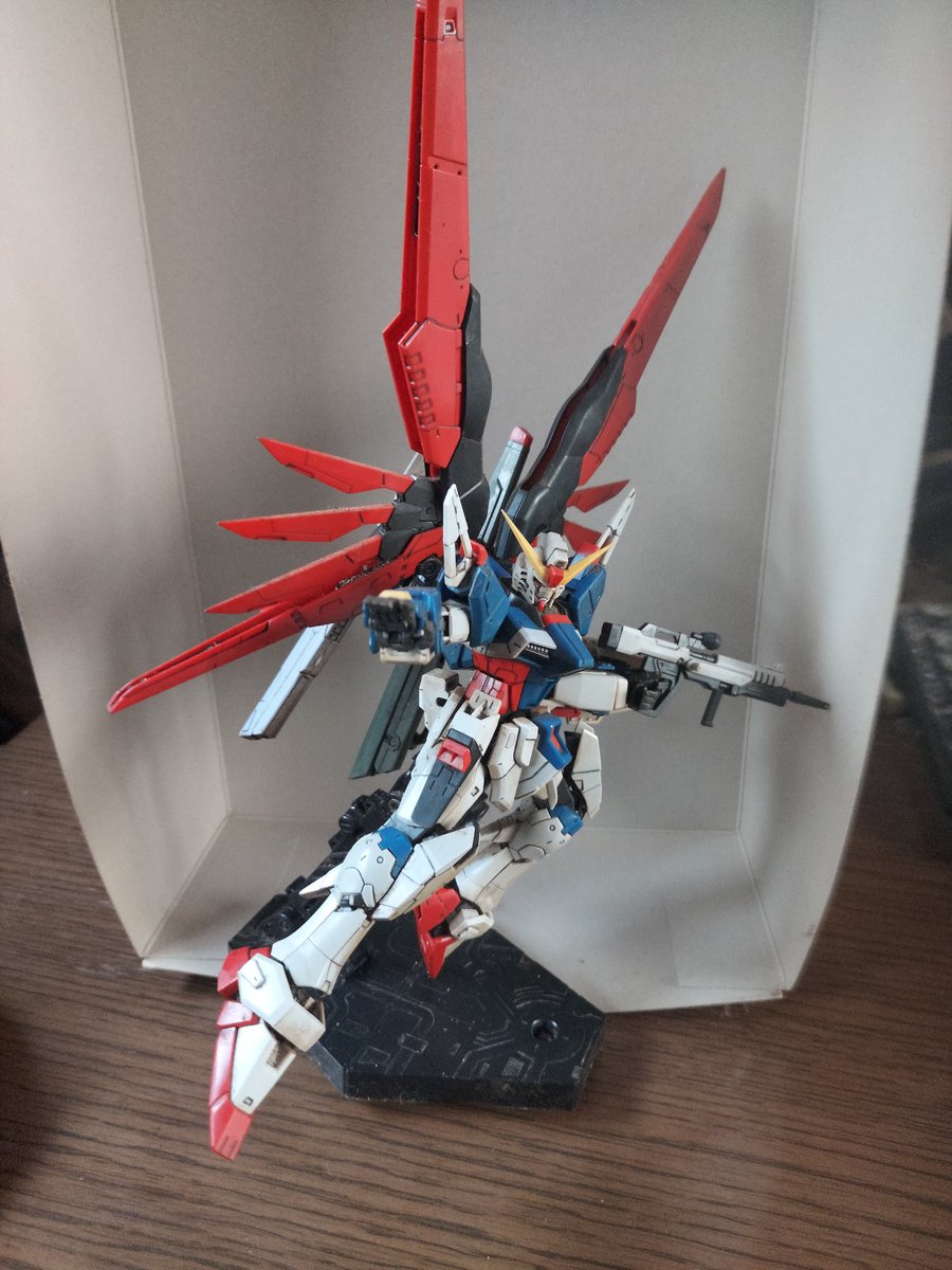 【専用】運命…それはディスティニー…( ー`дー´)キリッ デスティニーやっぱかっけーなぁー！#ガンプラ