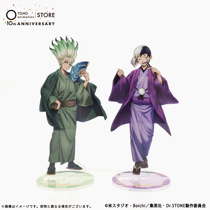 DrSTONE】 ＼TaS10周年グッズ／ ～商品紹介～ アクリルスタンド 描き