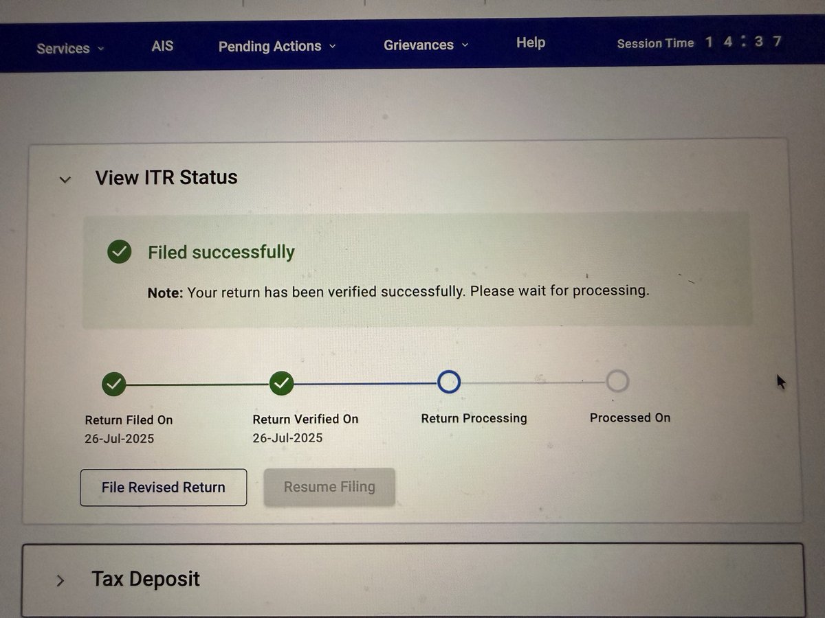 Dear <a href="/IncomeTaxIndia/">Income Tax India</a> and <a href="/nsitharaman/">Nirmala Sitharaman</a> , I have filed my return way before the deadline as a law abiding citizen. Till today I haven’t got my return money back. When will you do your due diligence ? Will you give me 12% interest for the delay ? 
#ITR #incometax