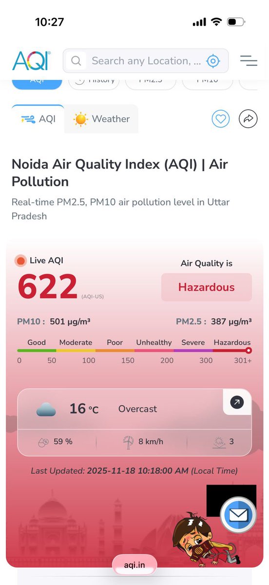 athleteshahi's tweet photo. @noida_authority Dear Sirs #Noida AQI is degrading day by day, no water spray, no dust mitigation happening. Please do something on war footing to maintain  it’s prestige @CeoNoida @CMOfficeUP 🙏 https://t.co/asyjsH5beb