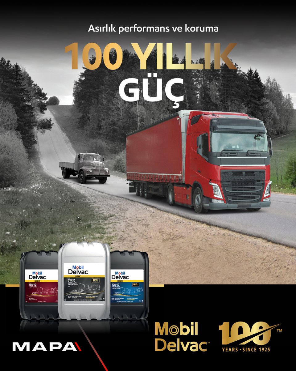 MadencilikTR's tweet image. Mobil Delvac, nesilden nesile ağır yük taşımacılığında, uzun yolda ve zorlu çalışma koşullarında daima yanınızda.

Daha fazlası için:
mapatr.com
mapatr.com/tedarik/

#Mobil #OilFilterReplacement #EngineProtection #FleetMaintenance