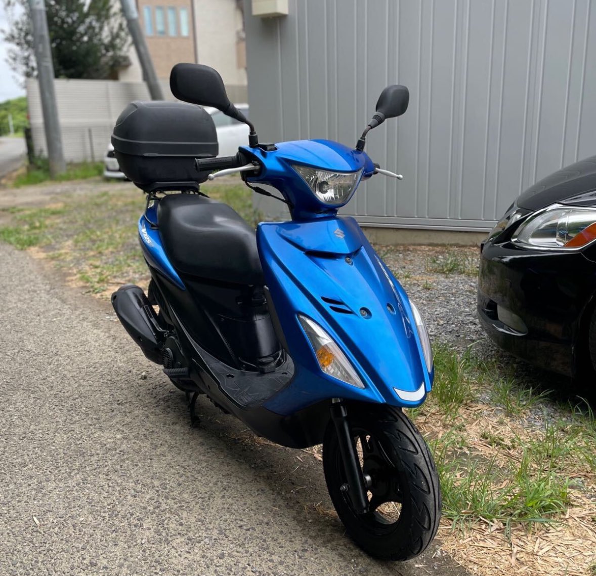 好んでというより普段使い出来んしなぁ V125のアドレスは軽い！速い