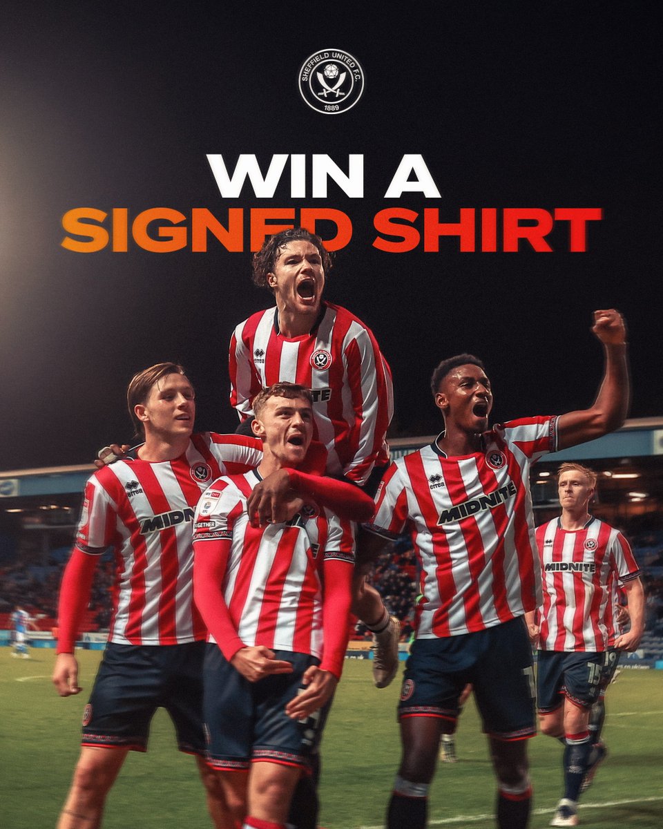 CommunitySUFC's tweet image. Sign up for the Blades Superdraw Lotto by midday on Wed 26th Nov and you could win a signed home shirt!

Already signed up for the Lotto? You’re included too! A signed shirt will be won by new players and a signed shirt will be won by existing players.

Winners will be contacted…