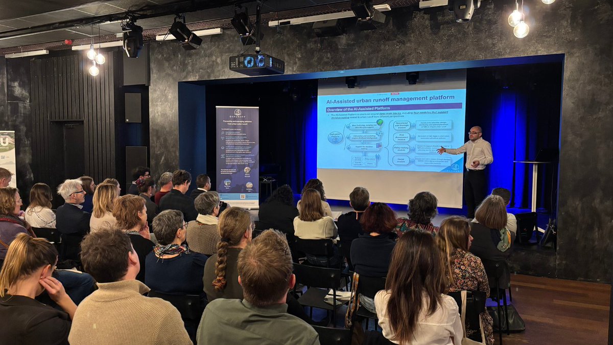 D4RUNOFF's tweet photo. Wraping up our Final Open Day!
Showcasing 4 years of work: #pollutant screening, AI tools, #sensors, NbS selection & more. Testing the cards game & joining hands-on sessions.
@bapurproject @EU_Waterun @Invest4N @LIFEreseau @NICE_NbS #arcadia #urbanmo2 thank for being with us! https://t.co/l1Hv305M2x