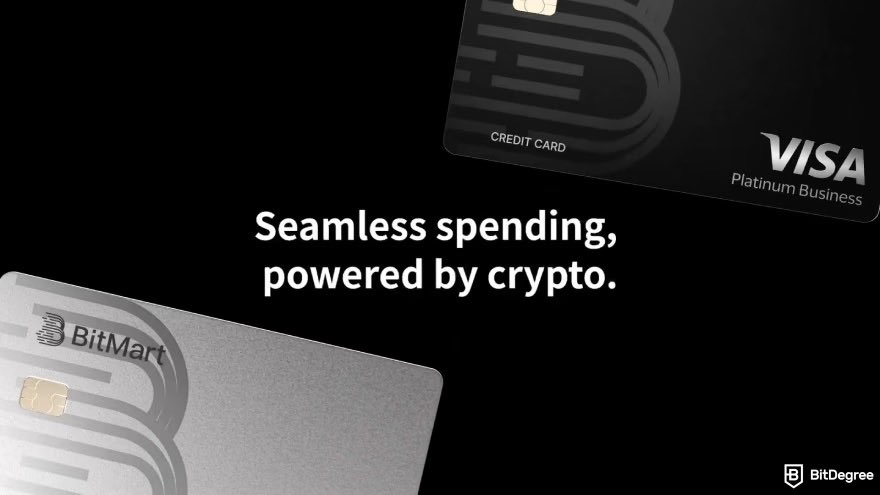 BitMart_India's tweet image. &quot;Seamless global spending solution powered by crypto + Visa&quot;💳

From global payments to dual card benefits, here’s why #BitMartCard is getting attention 👇

Check out the full review from @BitDegree and see how BitMart is redefining real-world crypto utility:…