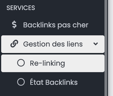 Linkavista's tweet image. 🔗 Et si tu veux renforcer ton netlinking existant…

Notre option &quot;Relinking&quot; booste tes anciens backlinks en leur envoyant de nouveaux liens.

Parfait pour solidifier ta stratégie à moindre coût.

👉 Découvrir : linkavista.com/relinking