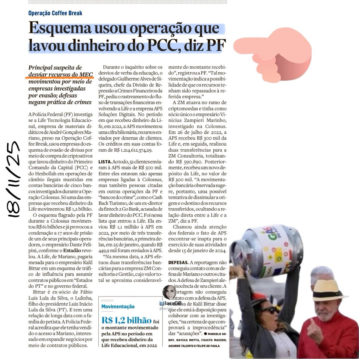 iaragb's tweet image. Empresa operando dentro do MEC com o PCC‼️

Aonde a facção não está⁉️
Alguém ainda tem dúvidas de quem comanda esse país⁉️

Por isso a proposta da segurança pública não agrada…