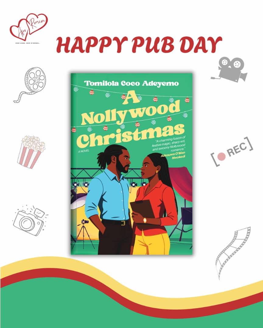 Happy Pub Day <a href="/TomilolaCoco/">Tomilola</a> 

It's A Nollywood Christmas for us! ❤️💚