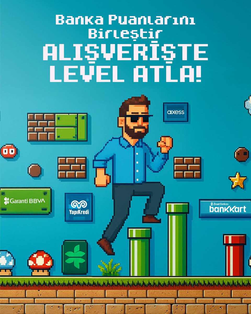 Kasım fırsatlarında sıradan alışveriş var, çoook akıllıca alışveriş var! 👾
200.000’i aşkın Puan Harca’lı banka puanlarını birleştiriyor + akaryakıttan markete 60’tan fazla markada özgürce harcıyor.  📲 Sen de Puan Harca’yı hemen indir. Oyunun kurallarını değiştir.
#ÇookAkıllıca