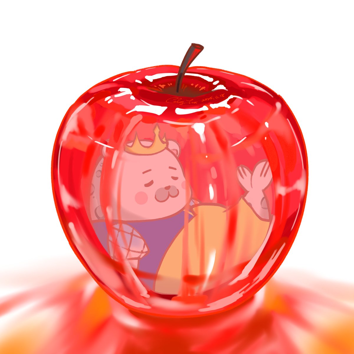 豹雪公主本豹
#no萬here
來源→魔物獵人荒野 EP6 51:55
試著畫了玻璃感!